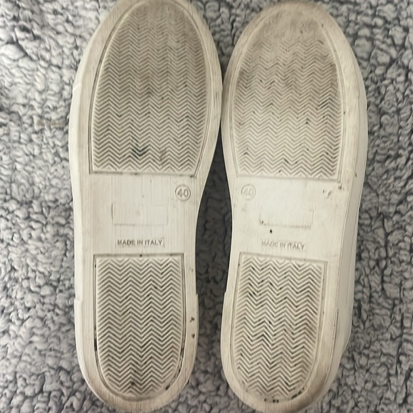 Valentino White/Pink Sneakers with Snake Skin detailing by Mario Valentino - Picture 12 of 16